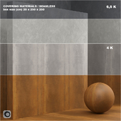 Material (seamless) - coating, concrete, plaster set 61