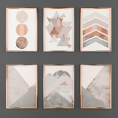 Set of abstract posters