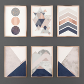 Set of abstract posters 2