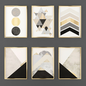 Set of abstract posters 3