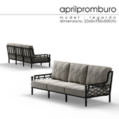 "ОМ" Aprilpromburo Legardo 3-seat sofa