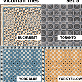 Topcer Victorian Tiles Set5