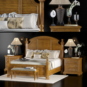 lexington home brands charlestown bed (king size)