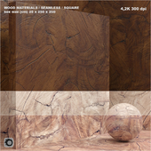 Material wood / slab (seamless) - set 35