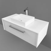 white sink