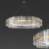 Round Glass Chandelier_2