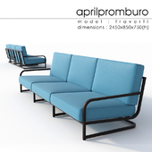 "ОМ" Aprilpromburo Traverti 3-seat sofa