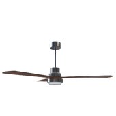 52" Ceiling Fan Remote Control 3 Blades LED