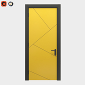 Black Yellow Door