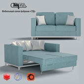OM Sofa bed "Lux-1 Soft". Models from the Factory of upholstered furniture "STD".