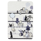 Temple and webster:Pooh Adventure Kids' Rug