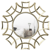 Brylee Traditional Sunburst Mirror WRLO6935