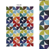 Temple and webster:Flat Weave Fun Rug