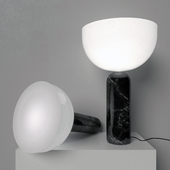 Настольный светильник, бра Kizu table lamp Black Marble, Large by New Works