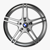 BMW Car Rim 1 Free Model