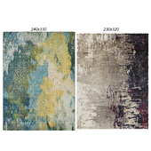 Temple and webster:Mystical Modern Rug, Tempeste Monet Abstract Rug
