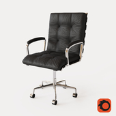 ROSSI LEATHER DESK CHAIR
