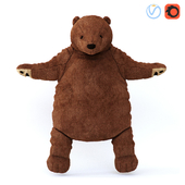 Soft toy, brown bear DUNGEL