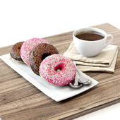 Coffee shop | Donuts set 02