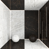 Black and White Marble 2