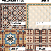 Topcer Victorian Tiles Set 9