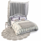 Provence style bed