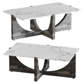 Arctic Cocktail Table, White