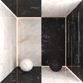 Black and White Marble 3