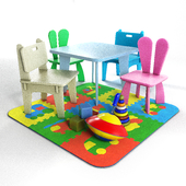 Детский столик и стульчики