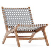 Strap Girona Outdoor Accent Chairs