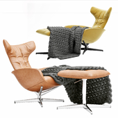 Armchair Walter Knoll-onsa chair & wrap