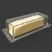 Crate and Barrel Stick Butter Dish