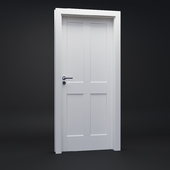 Classic white doors - Portadoors PortaSKANDIA model B0