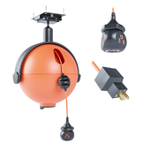 Roboreel ceiling mount power cord system