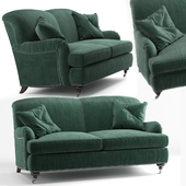Oxford sofa, Kent Emerald, by Ethan Allen