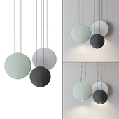 Cosmos cluster led pendant by lievore altherr molina for vibia