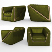 Vega Arm Chair Green