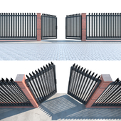 Welded Wire Panel Fence Gate