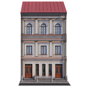 Фасад исторического здания (модель 2)