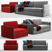Alberta armchair and sofa beds Space