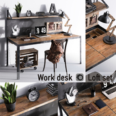 Work desk | Loft set