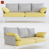 Reva fabric sofa