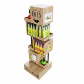 Floor Stand Product Display and Box Sleeve