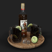 Captain Morgan Rum Set