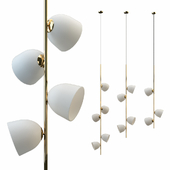 Bolle Gallotti hanging lamp