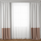 Curtain pink