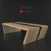 Epoxy Wood Table
