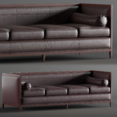 Archetype Wood Banded sofa by Baker Furniture
