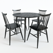 Table and chairs Aino
