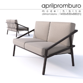 "ОМ" Aprilpromburo Hibina 2-seat sofa
